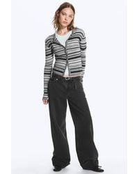 Weekday - Ample Low Rise Loose Wide Cuff Jeans - Lyst