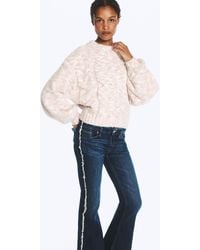 Monki - Chunky Cable-Knitted Sweater - Lyst