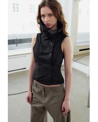 Weekday - Funnel Neck Top - Lyst