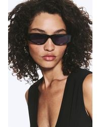 Weekday - Slim Rectangular Sunglasses - Lyst