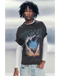 Weekday - Boxy Printed Graphic T-Shirt - Lyst