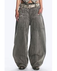 Cheap Monday - Dunno Low Rise Loose Barrel Jeans - Lyst