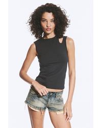 Weekday - Slim Fit Cut Out Tank Top - Lyst