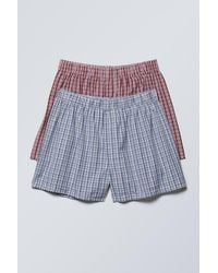 Weekday - 2-pack Boxer Shorts - Lyst