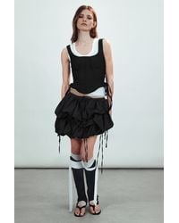 Weekday - Low Rise Mini Cloud Skirt - Lyst