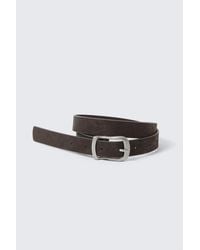 Weekday - Slim Faux Leather Belt - Lyst