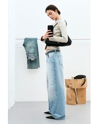 Weekday - Ample Low Rise Loose Wide Jeans - Lyst