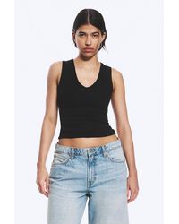 Weekday - 2-Pack Ribbed V-Neck Tank Top - Lyst