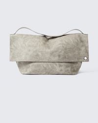 Weekday - Large Faux Leather Clutch Bag - Lyst