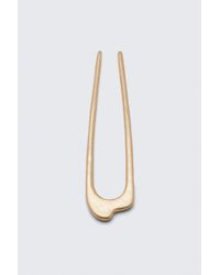Weekday - Sculptural Metal Hair Pin - Lyst