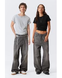 Weekday - Astro Loose Baggy Leg Jeans - Lyst