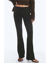 Monki - Low Rise Bootcut Trouser - Lyst