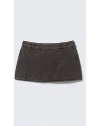Weekday - Low Waist Mini Skirt - Lyst
