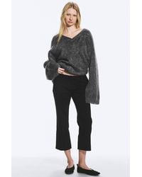 Weekday - Low Rise Cropped Suiting Trousers - Lyst