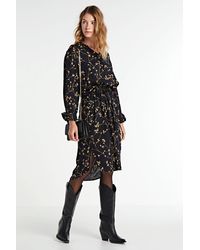 MICHAEL Michael Kors Jade Gusset Crossbody Tas Xs Black - Zwart