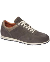 VAN LIER Rubber Leonardo Suède Sneakers Donkerblauw in het Blauw voor heren  - Lyst