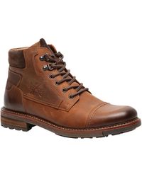 Scapino Van Beers suède mocassins brique - Schoenen.nl