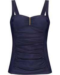 Hunkemöller Tankini Bikinitop Sunset Dreams Donkerblauw