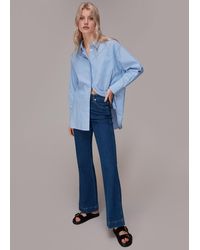 Whistles - Lucy Stretch Flared Jean - Lyst