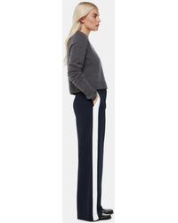 Whistles - Petite Crepe Side Stripe Trouser - Lyst