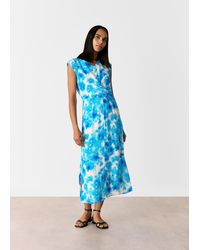 Whistles - Sprayed Flowers Daina Dress - Lyst