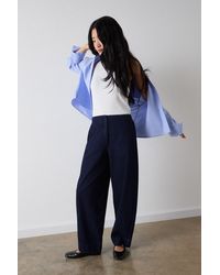 Whistles - High Rise Clean Barrel Trouser - Lyst
