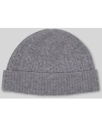 Whistles - Cable Knit Beanie Hat - Lyst