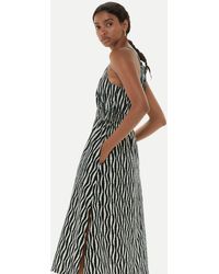 Whistles - Optical Rope Cut Out Dress - Lyst