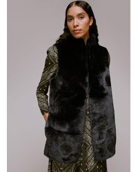whistles faux fur lined agnes