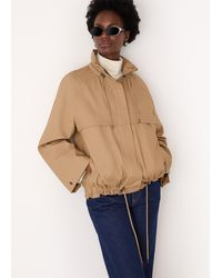 Whistles - Funnel Neck Parka Jacket - Lyst