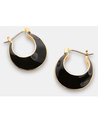 Whistles - Enamel Curved Earring - Lyst