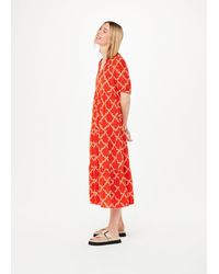 Whistles - Daisy Trellis Trapeze Dress - Lyst