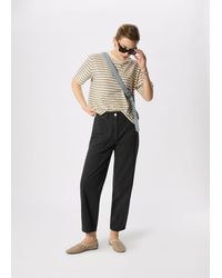 Whistles - Full Length Cotton Trouser - Lyst
