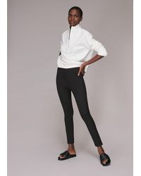 Whistles - Classic Slim Ponte Trouser - Lyst