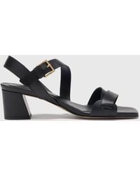 Whistles - Block Heel Buckle Sandal - Lyst
