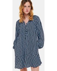 Whistles - Floral Dot Flippy Dress - Lyst