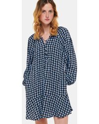 Whistles - Floral Dot Flippy Dress - Lyst