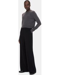 Whistles - Wool Cropped Sweater - Lyst