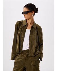 Whistles - Drapey Bubble Hem Jacket - Lyst