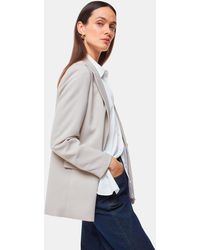 Whistles - Crepe Boyfriend Blazer - Lyst