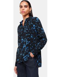 Whistles - Smudged Spot Print Shirt - Lyst