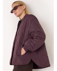 Whistles - Ida Short Quilted Coat - Lyst
