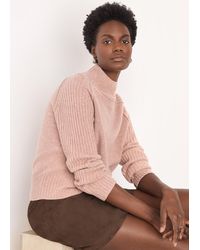 Whistles - Wool Funnel Neck Knit - Lyst