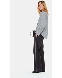 Whistles - Petite Edie Side Stripe Ponte Trouser - Lyst