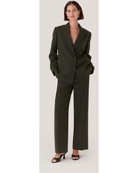 Whistles - Natalie Wool Blend Trouser - Lyst