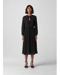 whistles black dress sale