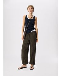 Whistles - Relaxed Tie Hem Trouser - Lyst