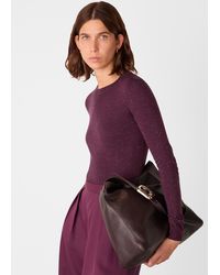 Whistles - Annie Sparkle Crew Neck - Lyst