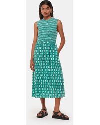 Whistles - Petite Linked Smudge Heidi Dress - Lyst
