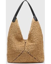 Whistles - Triangular Straw Tote - Lyst